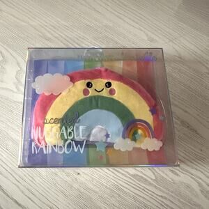 Scented Huggable Rainbow Pillow Heated NEW IN BOX